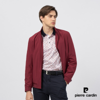Pierre Cardin皮爾卡登 男款 都會休閒立領薄夾克外套-紅色(5235602-78)