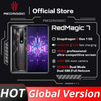 Global Version Redmagic 7 5G Snapdragon 8 Gen 1 Octa Core 6.8 inch 165Hz AMOLED 64MP Triple Cameras 65W Fast Charging