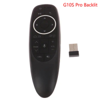 G10S Air Mouse Voice Remote Control 2.4G Wireless Gyroscope IR Learning for H96 MAX X88 PRO X96 MAX Android TV Box