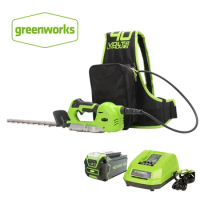 greenworks 40V Hedge Trimmer 500W One hand operate Cordless Grass Trimmers Electric Battery Pruner Garden Shears