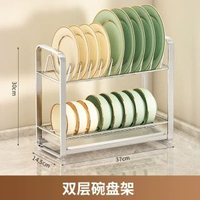碗盤瀝水架碗架不鏽鋼水槽放碗筷瀝水籃廚房置物架碗盤碗碟收納架