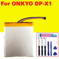 3.7V 5 Lines+Plug Battery for ONKYO DP-X1 a XDP-300R 100R Player Li-Po Polymer Rechargeable Accumulator Pack Replacement