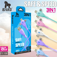 KABEL DATA MACARON 3 in 1/ 4in1/4in2 KABEL DATA 3in1 FAST CHARGING/SUPERVOOC/TURBO CHARGE/SUPERDRAF