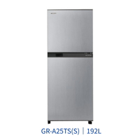 【點數10%回饋】TOSHIBA東芝 GR-A25TS-S  192L 雙門電冰箱 小冰箱 銀