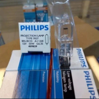 Lampu Halogen Capsul Kacang 50w 12v 7027 G6.35 Philips