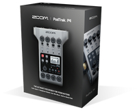 【eYe攝影】全新 ZOOM P4 手持錄音機 錄音器 XLR 麥克風 podcaster 播客 直播 四軌輸入 IOS