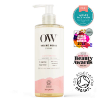 Organic Works 玫瑰天竺葵蘆薈潔面啫喱 300ml
