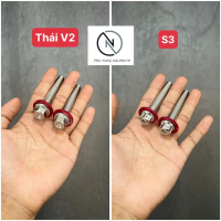 Combo 2 ốc treo pô tay ga cho Vario, Ab125, Ab150, Click125 mẩu thái V2 và S3 tặng kèm long đê