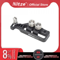 NITZE HDMI / USB-C CABLE CLAMP FOR CANON R5/R6 CAGE - PE16