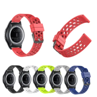 Compatible with Samsung Galaxy Watch 3 41mm/Galaxy Watch 42mm Band/Galaxy Watch Active 2 Straps, 20mm Silicone Sports Strap