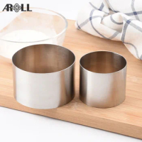 2 2.5 3 inch Small Mini Stainless Steel Circle Mousse Ring Mold Mould5 6 8cm Bakeware Baking Round Cake Mousse Mold Ring Pastry