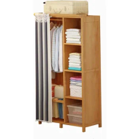 Adjustable Height Storage of Wardrobe Partition Storage With Suspenders Open Cabinet Easy to Install Wardrobe Wardrobes Cabinets