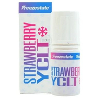 Liquid Saltnic Freezestate Yacult Series 30MG 30ML By Dripstate.id STRAWBERRY YACULT