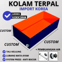 Terpal Kolam Ikan CUSTOM BISA REQUEST Untuk Budidaya Ikan Lele, Nila, Gurame, Belut