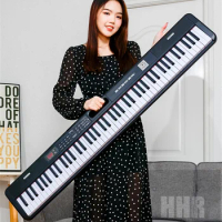 88 Keys Portable Digital Piano Multifunctional Electronic Keyboard Piano Student Gift Family Party Musical Instrument Beginner