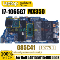 For Dell 5401 5501 5408 5508 Mainboard 19775-1 085C41 SRG0N i7-1065G7 N17S-G3-A1 2G 100％ test Notebook Motherboard
