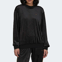 Adidas Original Sweatshirt H18042 女 長袖上衣 天鵝絨 奢華 舒適 國際版 黑