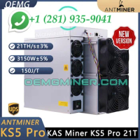 Buy 3 get 2 free Bitmain Antminer KS5 Pro 21Th 3150W Kas Miner Kaspa Asic Miner