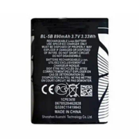 BL-5B  battery 890mah for Nokia 3230 5070 5140 5140i 5200 5300 5500 6020 6021 6060 Cellphone batteries
