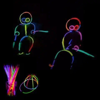 Glowing Dance Clothes Glow Stick Colorful Luminous Bracelet Night Market Concert Party Props Luminou