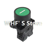 22mm NO N/O Green Sign Momentary Push Button Switch 600V 10A ZB2-EA3311