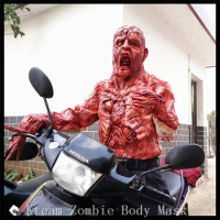 Halloween Party Cosplay Horror Death Bodies Plastic Bloody Zombie Scary Bloody Room Props for KTV Bar Haunted House Decoration