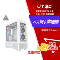 MONTECH 君主 SKY TWO 玻璃透側 ATX機殼《白》