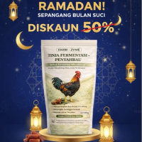 FARM ZYME Serbuk Probiotik 500g untuk Menyahbau Reban Ayam Reban Bersih Menggalakkan Pertumbuhan Aya