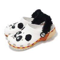 【Crocs】洞洞鞋 Kung Fu Panda Classic Clog K 中童 經典功夫熊貓小克駱格 卡駱馳(209463100)