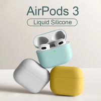 Original Silicone Thin Soft Case For Apple Airpods 1 2 Pro Headphone Protective Cover Air Pods 3 2021 Wireless Earphone Skin Box