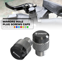 For CFMOTO 700CLX 700CL-X CLX700 CLX 700 CL-X Motorcycle Mirror Hole Screws Plug Bolts Caps Tire Valve Stem Covers Accessories
