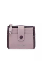 Swiss Polo Women's Card Holder With Coin Compartment (名片夾及零錢包) - 紫色