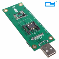 Mini PCI-Express pcie pci express PCI-E Wireless WWAN to USB Adapter Card with SIM Card Slot Module Testing Tools