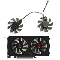 New GPU Fan 4PIN 75MM RTX2060 1660 Replacement Fan for PNY GeForce GTX 1660 6GB XLR8 GeForce RTX 2060 SUPER Fan