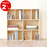 HOPMA家具 工業風五格櫃(1箱2入)台灣製造 書櫃 收納置物櫃 儲藏玄關櫃 展示空櫃-寬40.5 x深24.5 x高80cm