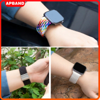 AS7 - Nylon Strap for Apple Watch Ultra 2 Ultra Iwatch Series 10 1 2 3 4 5 6 7 8 9 SE Iwatch 46mm 38