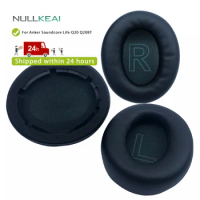 NULLKEAI Replacement Earpads For Anker Soundcore Life Q20 Q20BT Headphones Earmuff Ear Cover Cushion