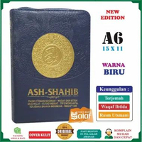 Hilal Media Al-Quran Ash-Shahib A6 Jaket BIRU Rasm Utsmani Madinah Terjemah Waqaf Ibtida Alquran Ash