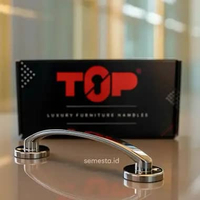 Handle Tarikan Laci TOP 098 Silver | Tarikan Jendela | Tarikan Loker | lemari | Tarikan Lemari Dapur
