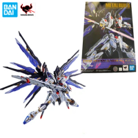 Bandai METAL BUILD MB Venue Limited Strike Freedom Gundam Soul Blue Edition Anime Action Figures Toy Gift Model Collection Hobby