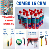 ( COMBO 16 CHAI) KEO CHÍT RON GẠCH EPOXY,KEO CHÀ RON GẠCH EPOXY 2 THÀNH PHẦN, BAO GỒM 18 MÃ MÀU