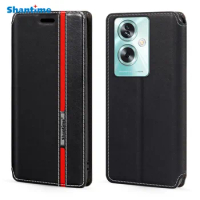 For OPPO A2 5G Case Fashion Multicolor Magnetic Closure Leather Flip Case Cover with Card Holder For OPPO A79 5G