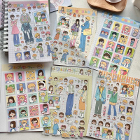 Waka Character Stickers Vibrant Youth Journal Stickers Decoration Guka Phone Case Decoration Romanti