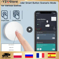 Smart Key Switch 3.0 Tuya Automation Remote Control Button Long Battery Life Work With Smart Life Devices