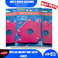 Jual!!! Siku Las Magnet 3 inc 25 LBS - 4 inc 50LBS/Lumos Magnetic Welding Holder