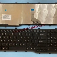 FOR Fujitsu Lifebook AH532 A532 N532 NH532 US BLACK WITH FRAME KEYBOARD US BLACK Laptop KEYBOARD
