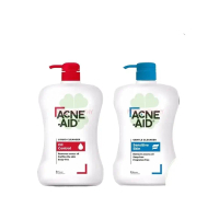 Acne-Aid _\ขวด 500 ml หมดอายุ 2026\"_ แอคเน่-เอด คลีนเซอร์ 2 สูตร (1 ขวด 500 ml) Skincare สกินแคร์ ส