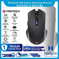 Fantech RAIGOR III WG12 / WG12R / WG12RS Wireless Gaming Mouse 800-2000 Adjustable DPI Mouse Tanpa K