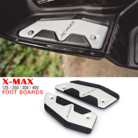X-MAX Accessories Footboards for Yamaha XMAX 300 X MAX 125 250 400 Footrest Pedal Plate X-Max 125 250 300 400 Foot Pads