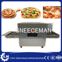 Commercial Bakery Equipment Gas Industrial Bread Baking Pizza Oven Conveyor Pizza Oven Automatic Pizza Making Machine